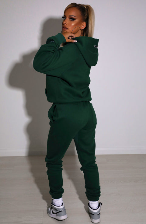 Ivy Luxe Hoodie - Emerald