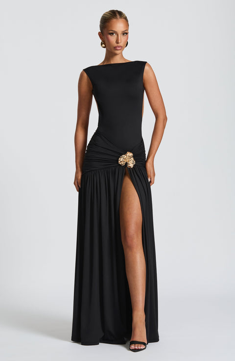 Saira Maxi Skirt - Black
