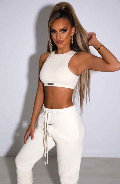 Jae Luxe Crop - Cream