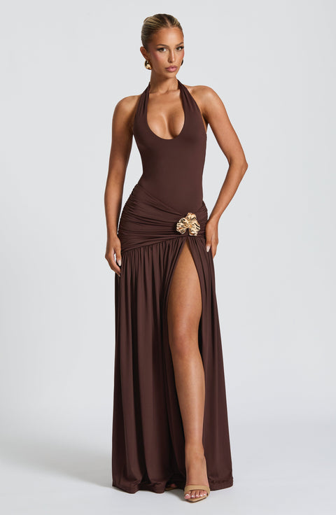Odele Bodysuit - Plum Brown